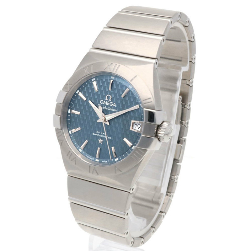 歐米茄星座系列腕錶,不鏽鋼材質,型號12310382103001,自動上鍊,已翻新,拋光,88929XXX,男士腕錶,二手,100米防水-2