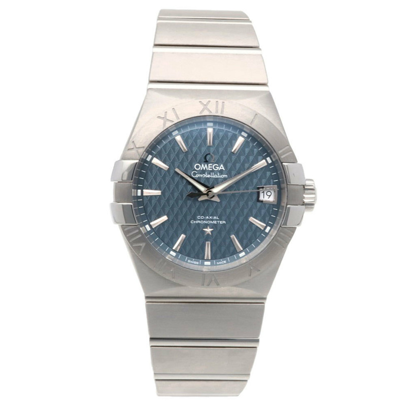 歐米茄星座系列腕錶,不鏽鋼材質,型號12310382103001,自動上鍊,已翻新,拋光,88929XXX,男士腕錶,二手,100米防水-7