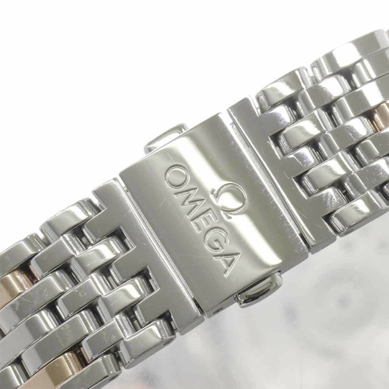 歐米茄碟飛系列尊貴同軸組合腕錶 434 20 41 21 09 001 男士腕錶 日期顯示 亞麻色 18KPG 玫瑰金 自動上鍊-6