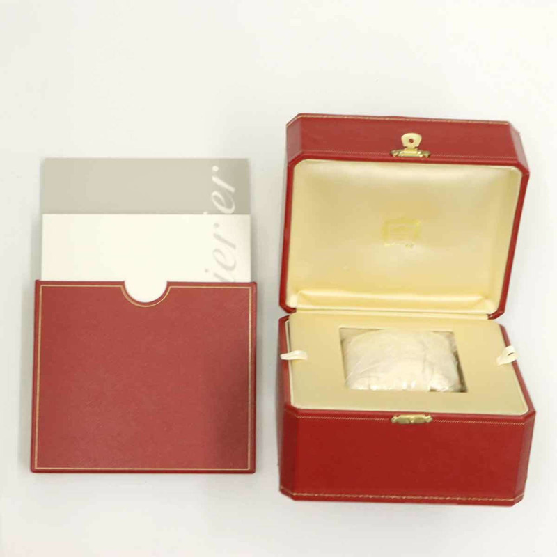 卡地亞 Santos Demoiselle SM W25064Z5 女士腕錶,象牙色,石英錶-1