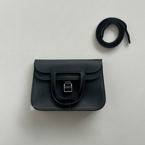 99新🆕 有購證🙌🏻 Hermès 愛馬仕 Mini Halzan 3Y銀釦