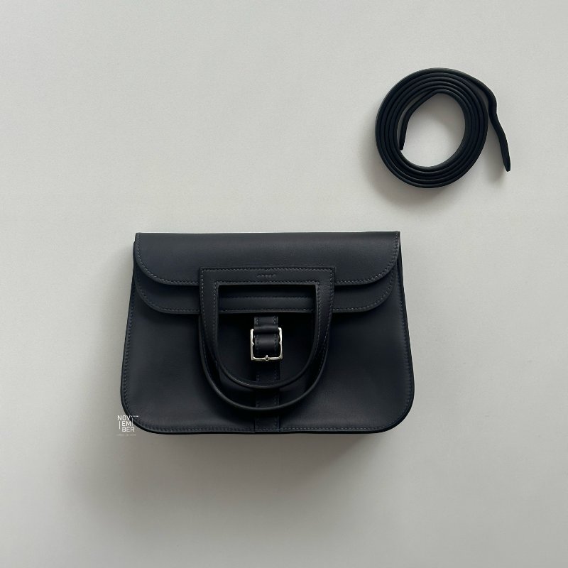 99新🆕 有購證🙌🏻 Hermès 愛馬仕 Mini Halzan 3Y銀釦-0