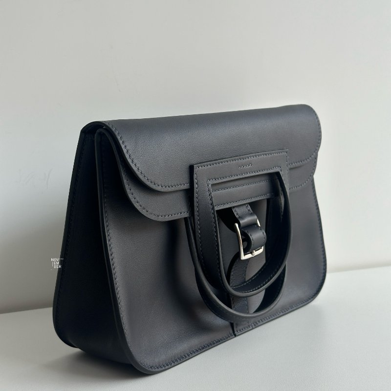 99新🆕 有購證🙌🏻 Hermès 愛馬仕 Mini Halzan 3Y銀釦-1