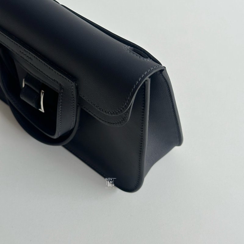 99新🆕 有購證🙌🏻 Hermès 愛馬仕 Mini Halzan 3Y銀釦-4