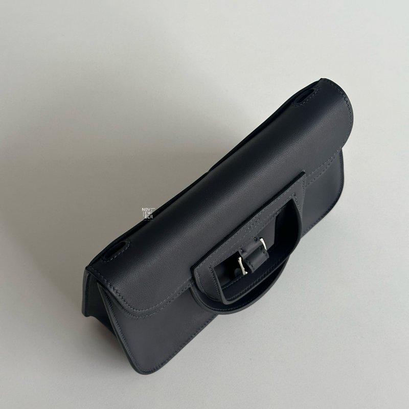 99新🆕 有購證🙌🏻 Hermès 愛馬仕 Mini Halzan 3Y銀釦-5