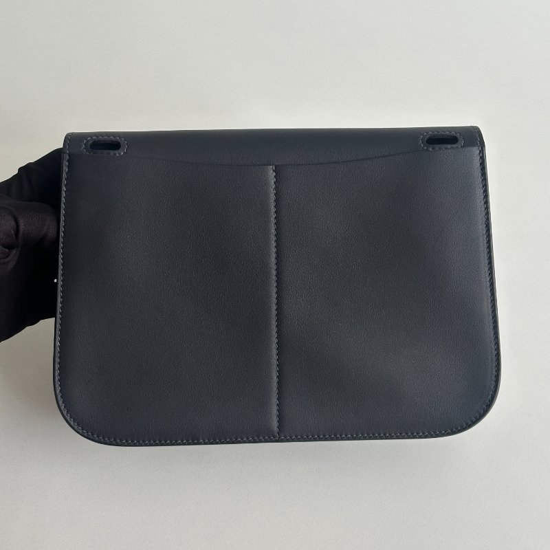 99新🆕 有購證🙌🏻 Hermès 愛馬仕 Mini Halzan 3Y銀釦-14