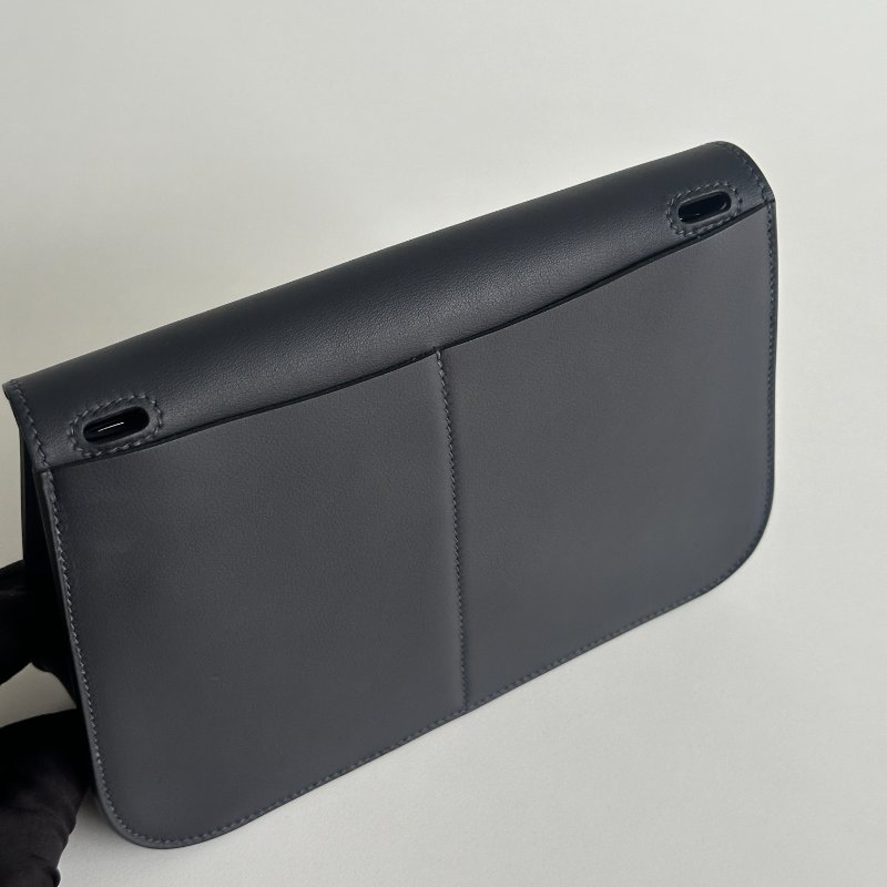 99新🆕 有購證🙌🏻 Hermès 愛馬仕 Mini Halzan 3Y銀釦-16