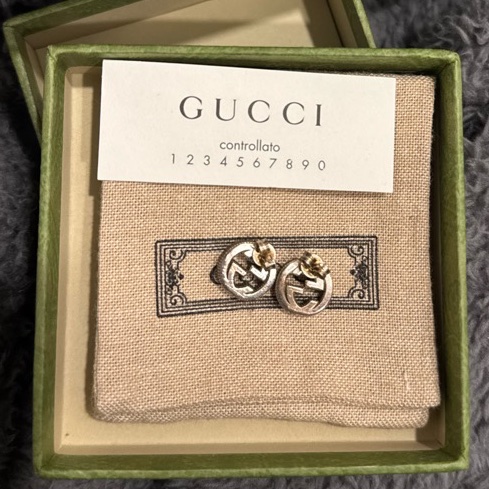 Gucci 925純銀耳環-6
