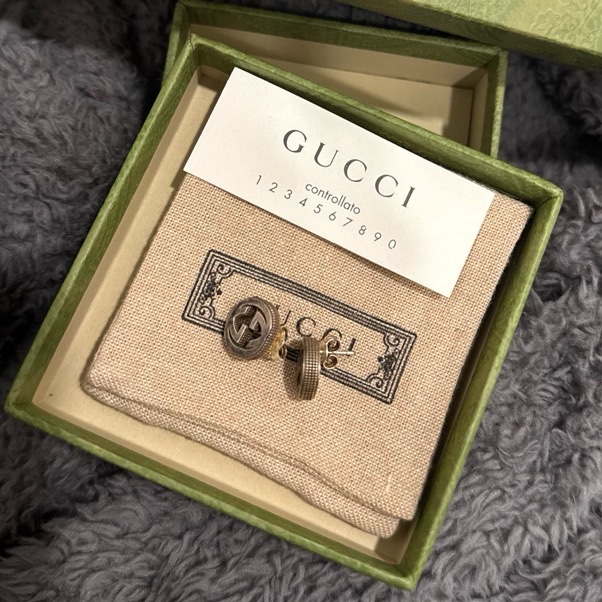 Gucci 925純銀耳環-10