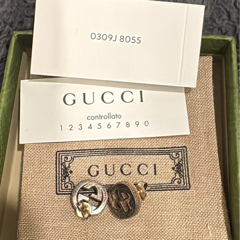 Gucci 925純銀耳環-12