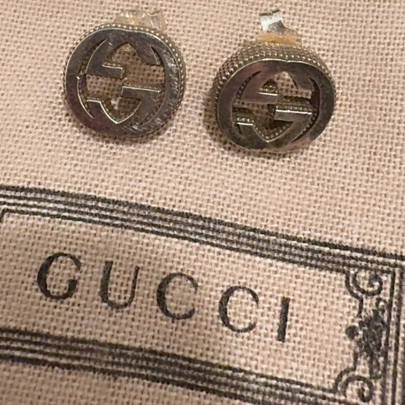 Gucci 925純銀耳環-15