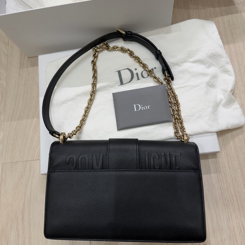 Dior 蒙田30 Montaigne 牛皮荔枝紋鏈條包-3