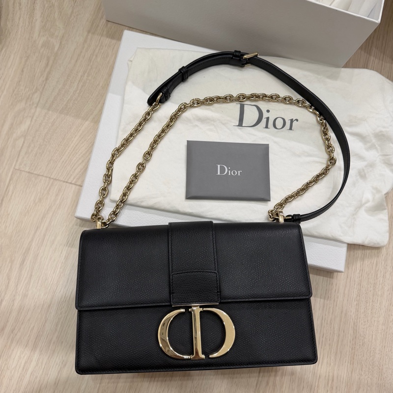 Dior 蒙田30 Montaigne 牛皮荔枝紋鏈條包-7