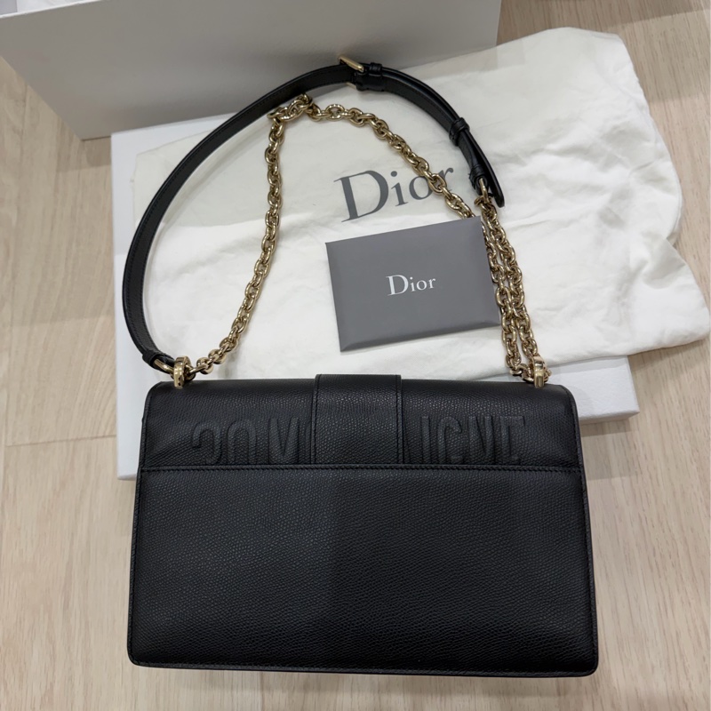 Dior 蒙田30 Montaigne 牛皮荔枝紋鏈條包-11