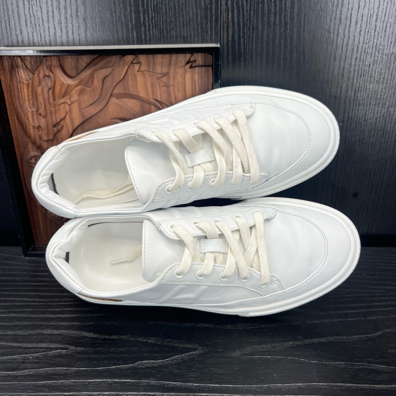 HERMES愛馬仕 Deep 白棕板鞋 37碼-4