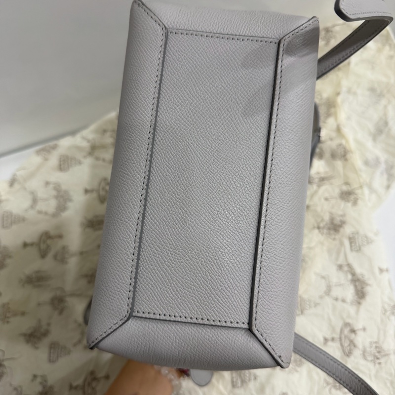 old celine belt bag nano 灰藍 小號-4