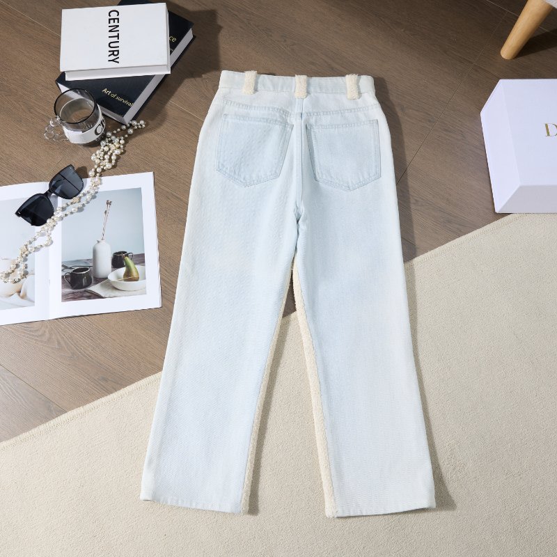 ❤️CHANEL 優雅牛仔褲 精緻cc鈕扣-8