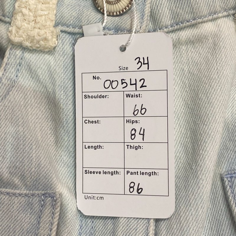 ❤️CHANEL 優雅牛仔褲 精緻cc鈕扣-9