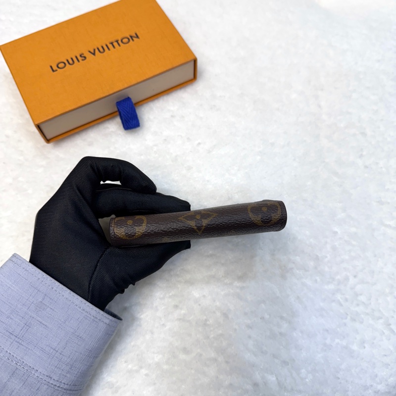 LouisVuitton路易威登LV原花Monogram咖啡色EnveloppeCarteDeVisite名片夾卡片套M63801-5