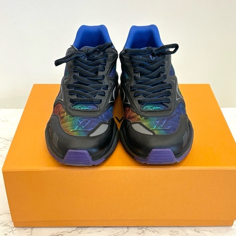 95新LOUIS VUITTON LV Trail 圓頭系帶 生活休閒鞋 41碼