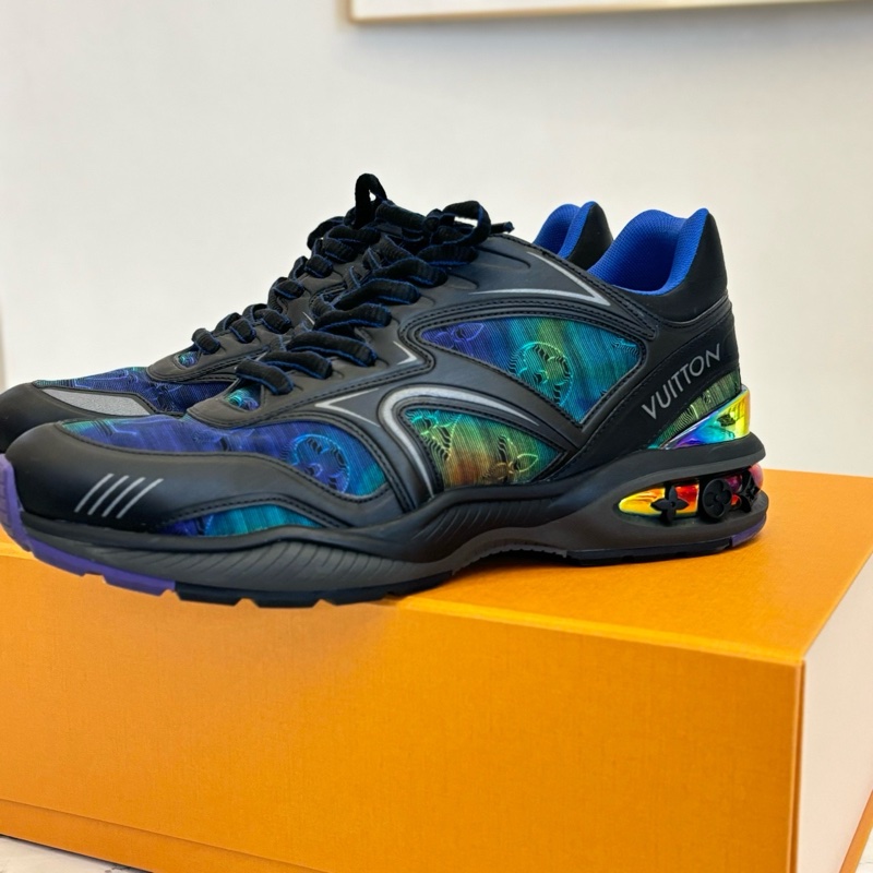 95新LOUIS VUITTON LV Trail 圓頭系帶 生活休閒鞋 41碼-2