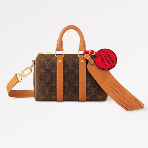 LV Keepall Bandoulière 25 Monogram Dust