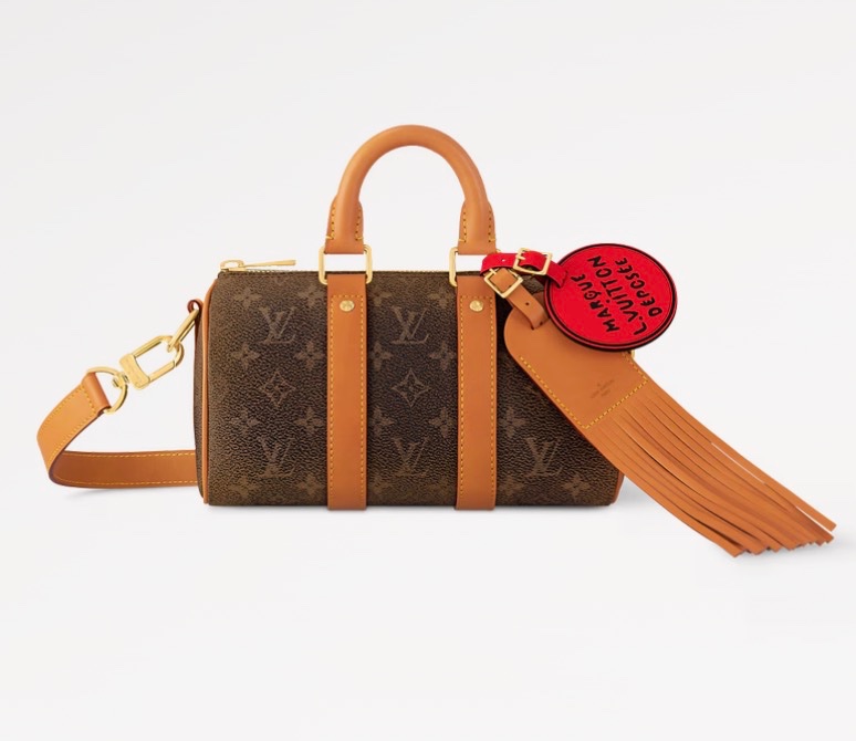 LV Keepall Bandoulière 25 Monogram Dust-0