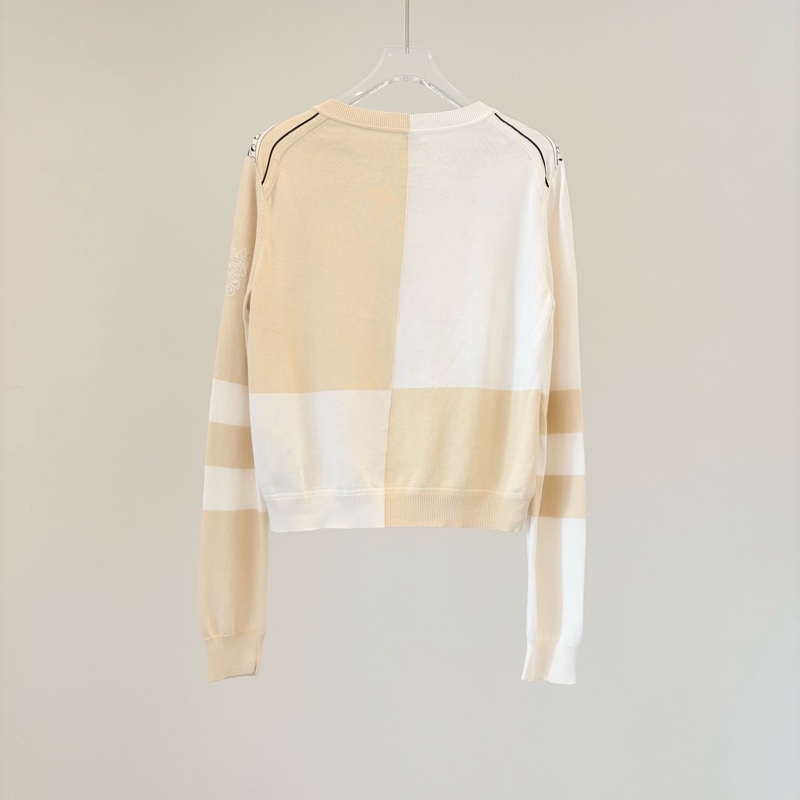 Hermes/愛馬仕/SS22印花針織長袖/38碼/ 肩寬;39 胸圍:94 衣長:50-2