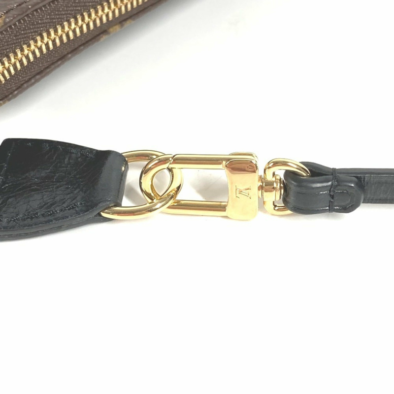 路易威登 M26473 Monogram Sequin Pochette Accessoires 手提包/配件包/肩包/帆布包/女士棕色 近全新-8