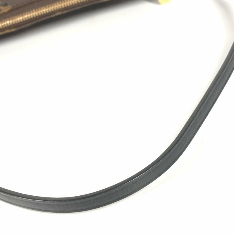 路易威登 M26473 Monogram Sequin Pochette Accessoires 手提包/配件包/肩包/帆布包/女士棕色 近全新-9