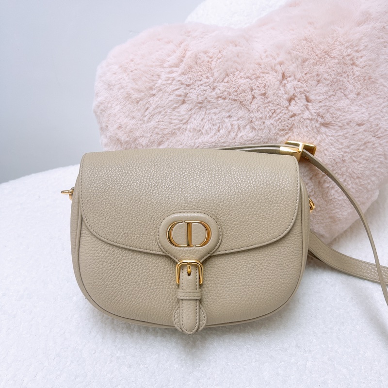Dior bobby 卡其米中號-0