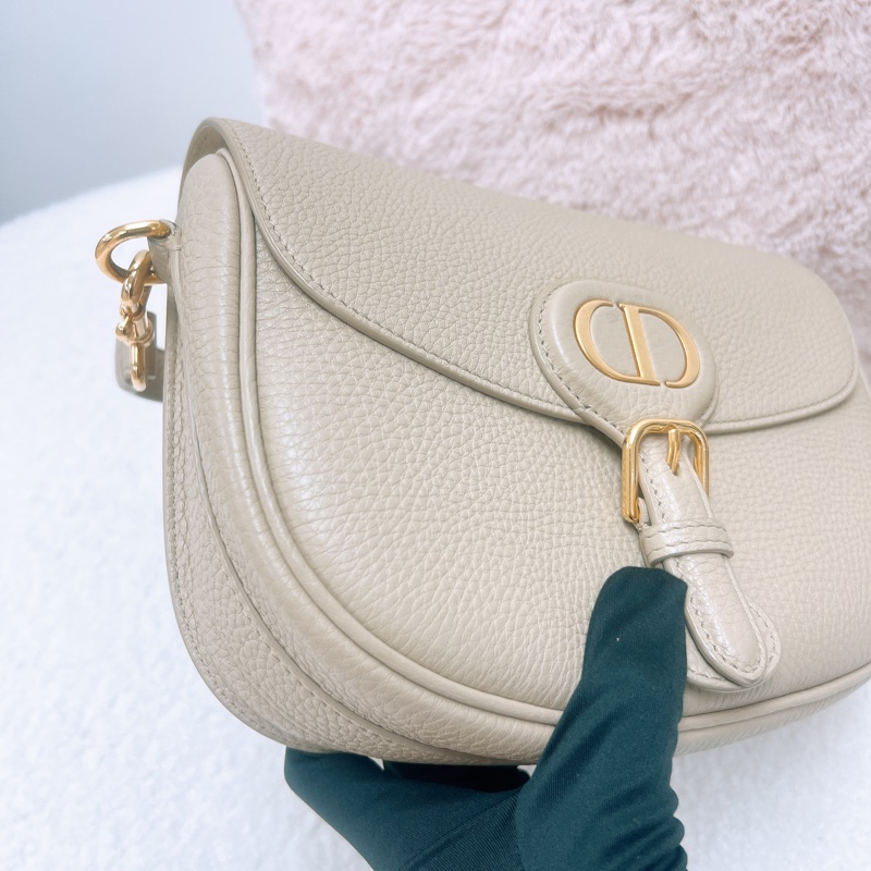 Dior bobby 卡其米中號-3