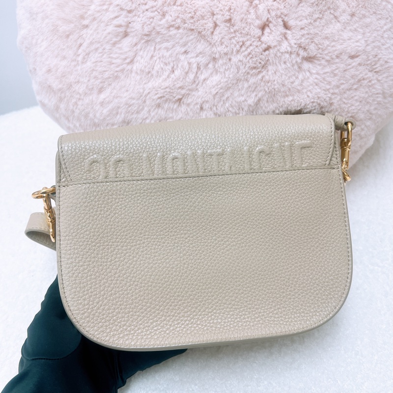 Dior bobby 卡其米中號-5