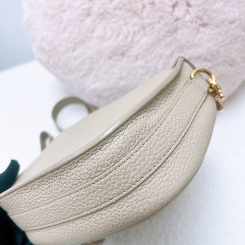 Dior bobby 卡其米中號-6