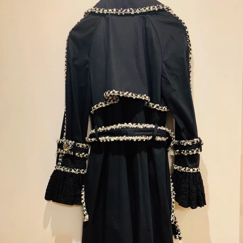 Chanel中古風衣36碼-1
