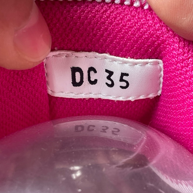 99新 dior迪奥老爹鞋 白粉休閒鞋35碼-13