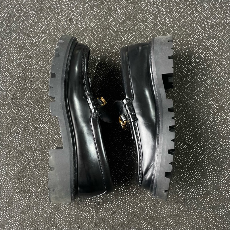 99新celine賽琳女鞋 流蘇樂福鞋36碼-5