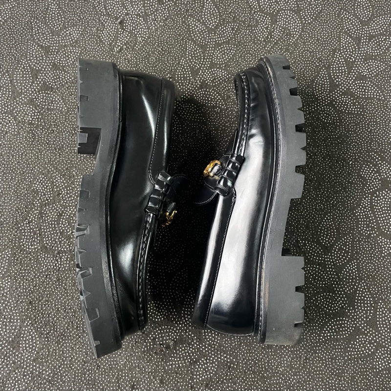 99新celine賽琳女鞋 流蘇樂福鞋36碼-6