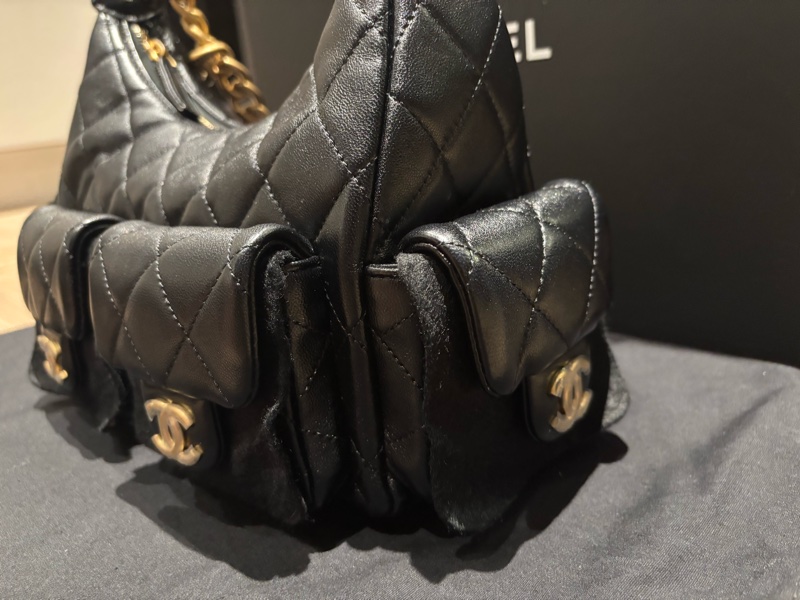 Chanel 25C Hobo bag 全新-12