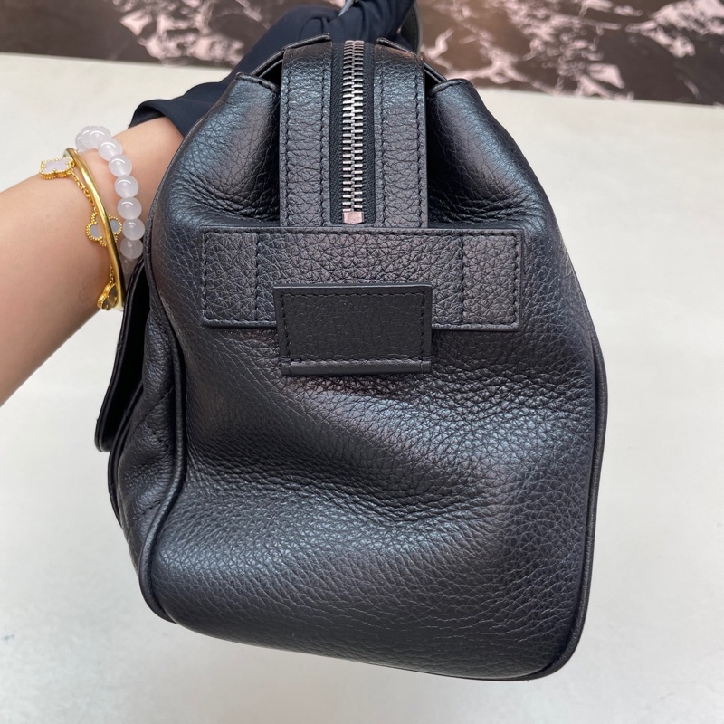 Chanel 限量黑金鴛鴦扣✨荔枝牛皮鏈條托特包 Tote-7