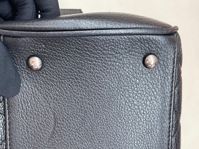 Chanel 限量黑金鴛鴦扣✨荔枝牛皮鏈條托特包 Tote-12