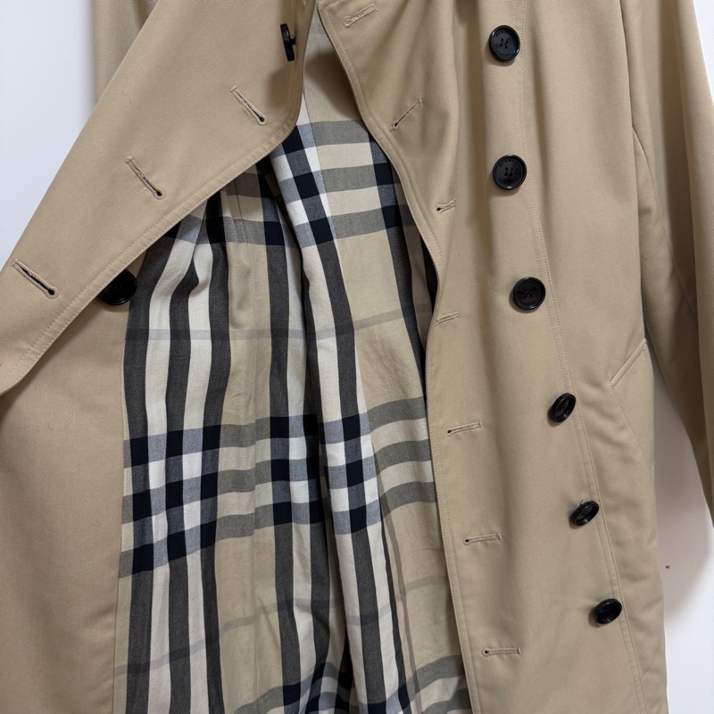 Burberry 經典風衣 卡其色-4