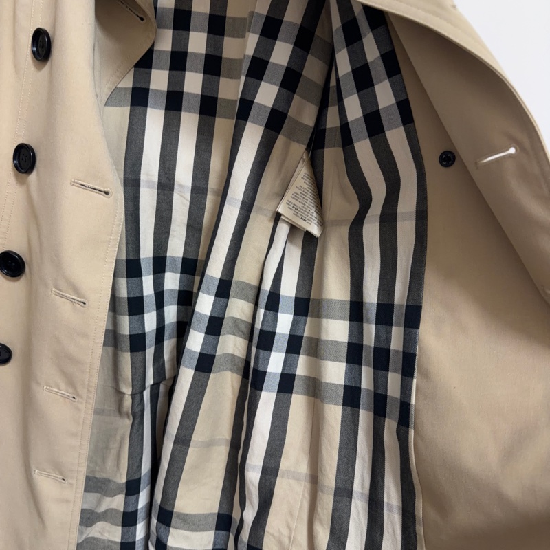 Burberry 經典風衣 卡其色-5