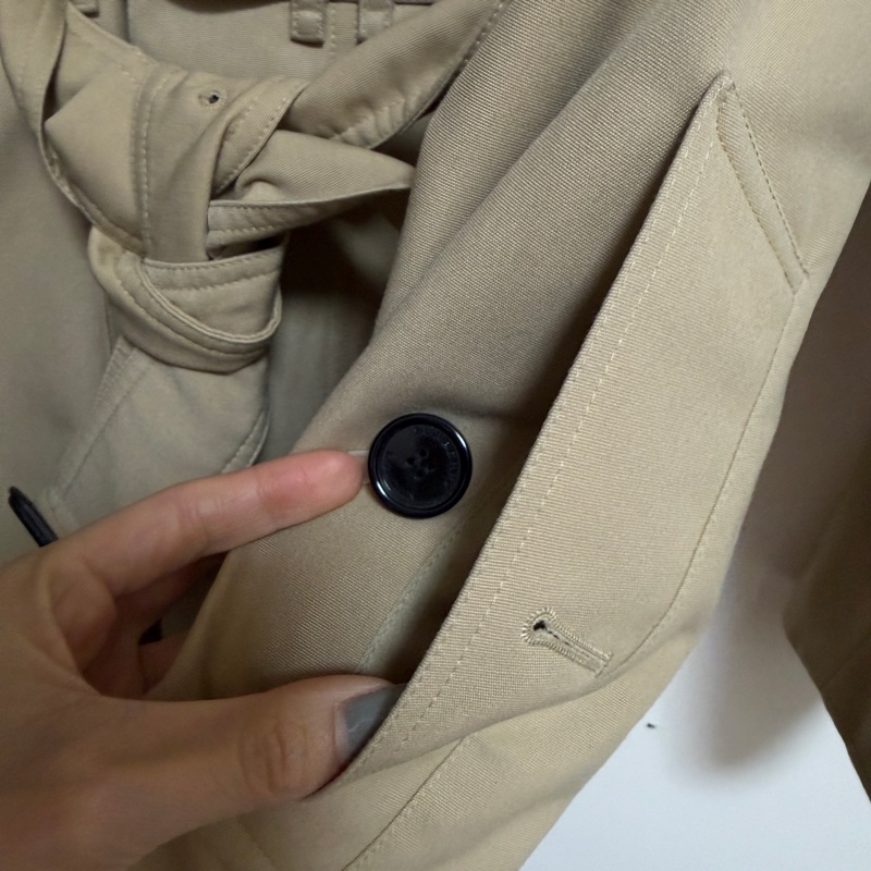 Burberry 經典風衣 卡其色-12