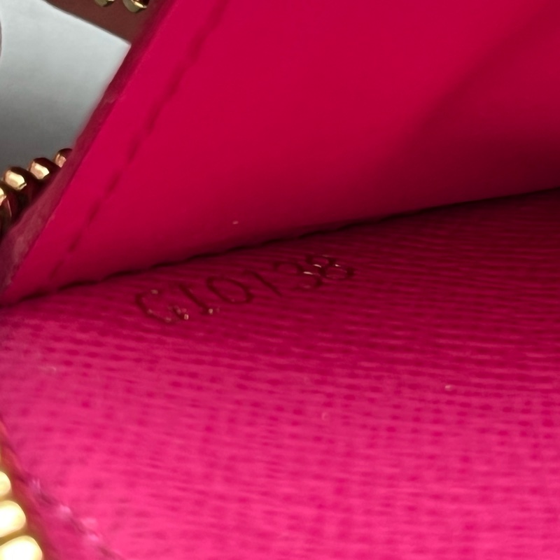 LV 98新 老花小花長款拉鍊錢包 尺寸19*9-7