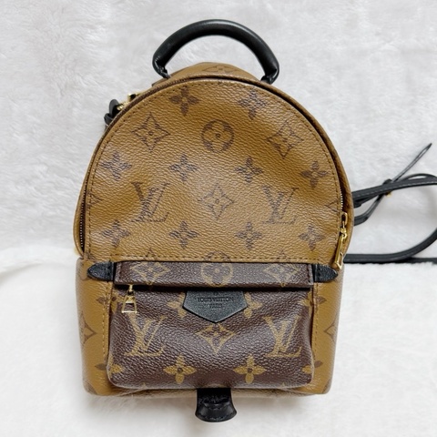 95新LV達芙妮限量小書包 雙色書包 後背包