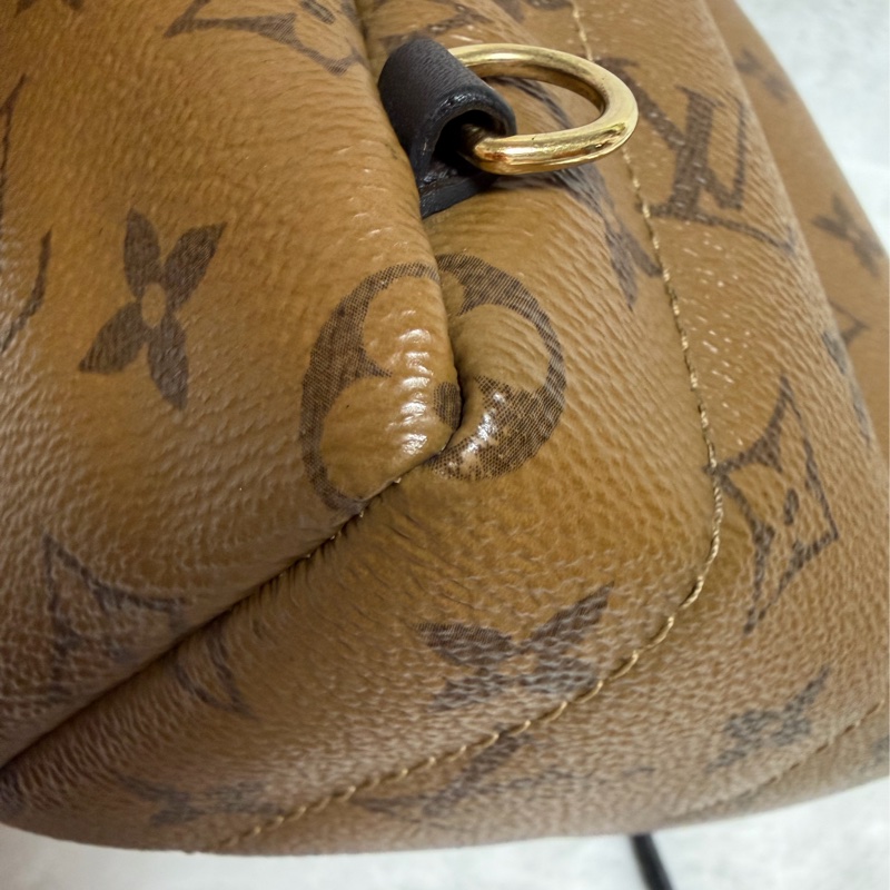 ▫️限量後背包的天花板▫️95新LV達芙妮限量小書包 雙色書包 後背包-10