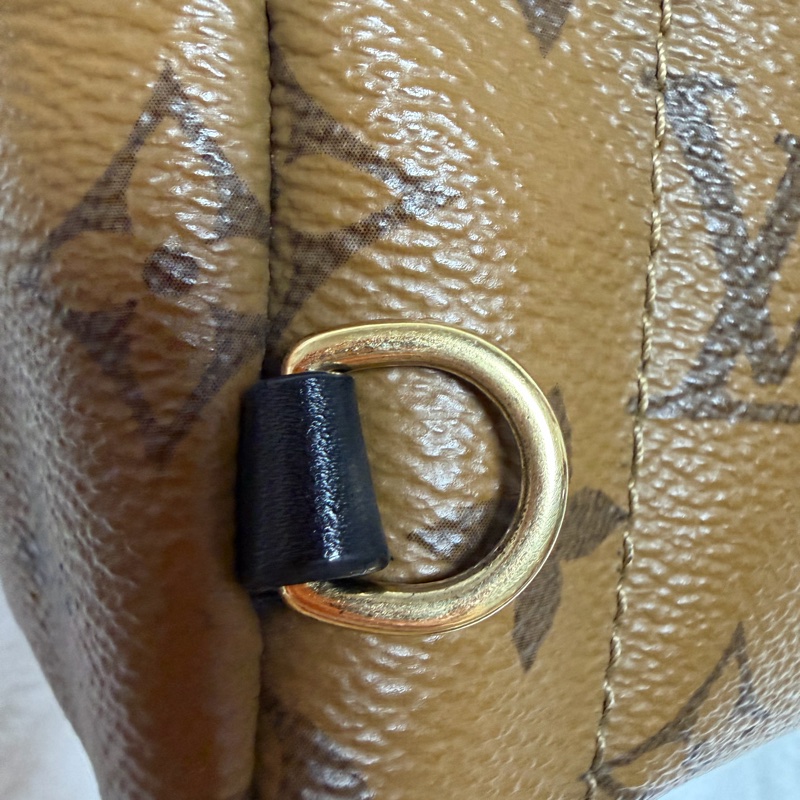 ▫️限量後背包的天花板▫️95新LV達芙妮限量小書包 雙色書包 後背包-17