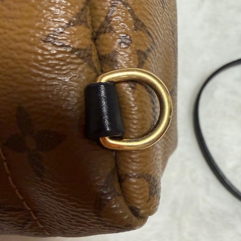 ▫️限量後背包的天花板▫️95新LV達芙妮限量小書包 雙色書包 後背包-18