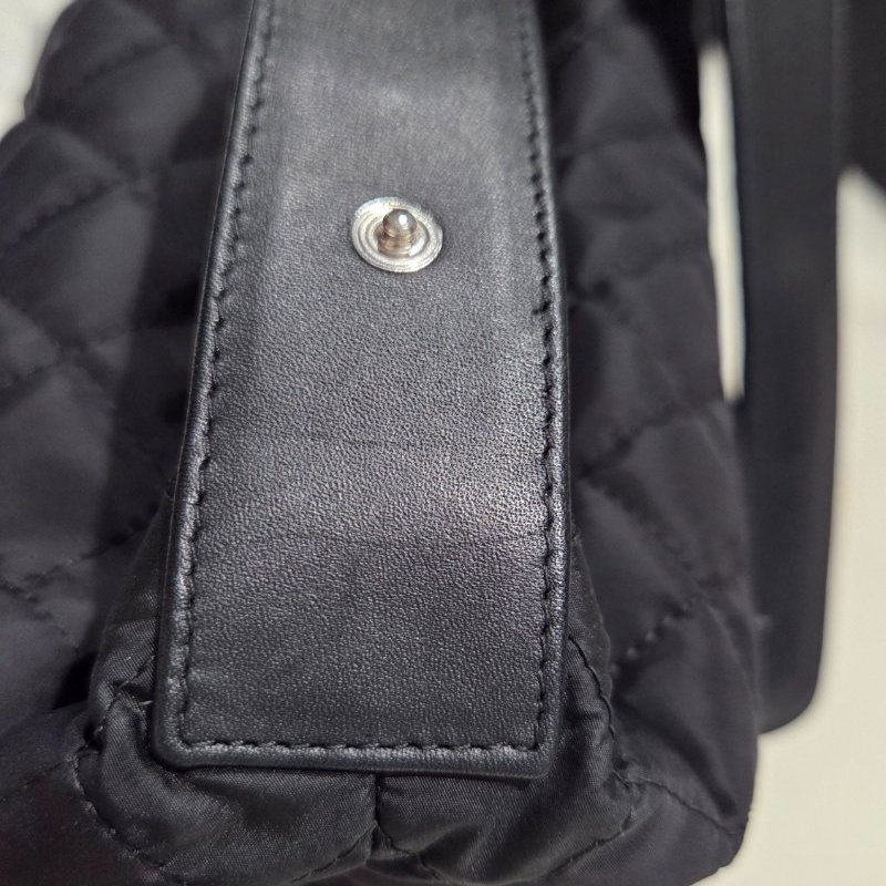 Chanel香奈兒菱格紋空氣飯盒包/ 空氣包/ 手提包-9